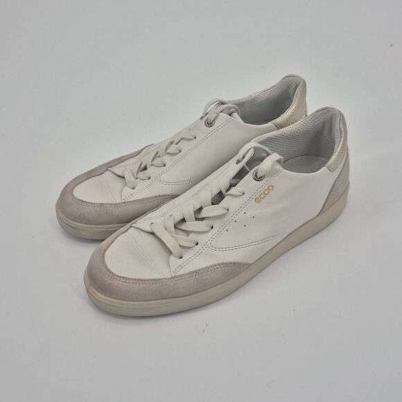 Ecco Shoes - ECCO Women’s Street Lite Court White Sneaker Size 8.5